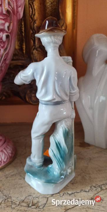 Figurka Kosiarz Żniwiarz Grafenthal Carl