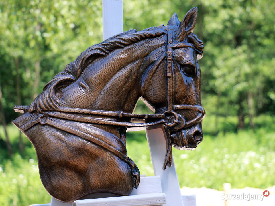 Płaskorzeźba konia Sztuka współczesna Jasienica Rosielna
