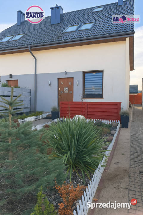 Dom bliźniak do sprzedania 90m2 Kłodawa Sosnowa blacha