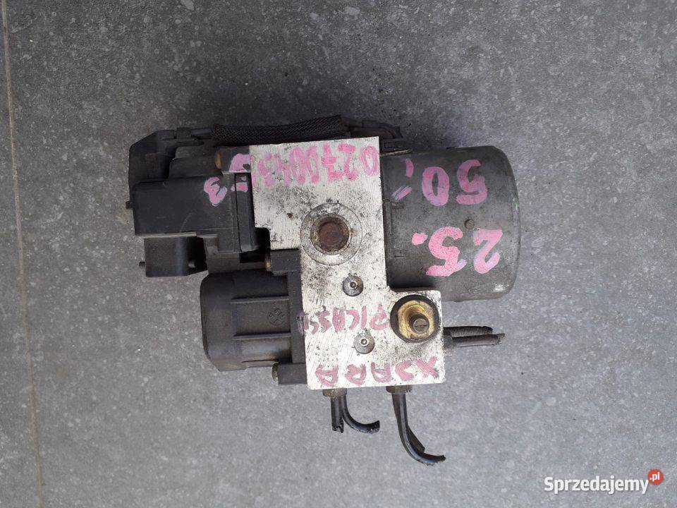Pompa ABS hamulcowa Citroen Xara Picasso osobowe