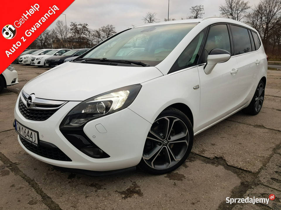 Opel Zafira 16 Turbo 200 Navi Klimatronik Kamera autoalarm Włocławek