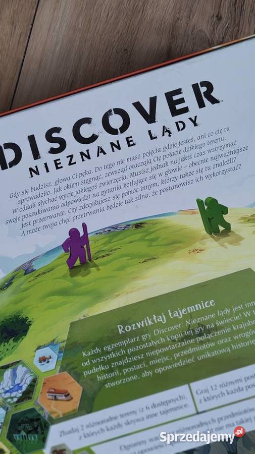 Gra planszowa Discover Nieznane Lądy Zielona Góra