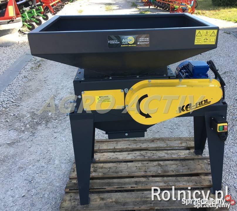 Zgniatacz Gniotownik Walcowy do Ziarna TRANSPORT Rossosz sprzedam