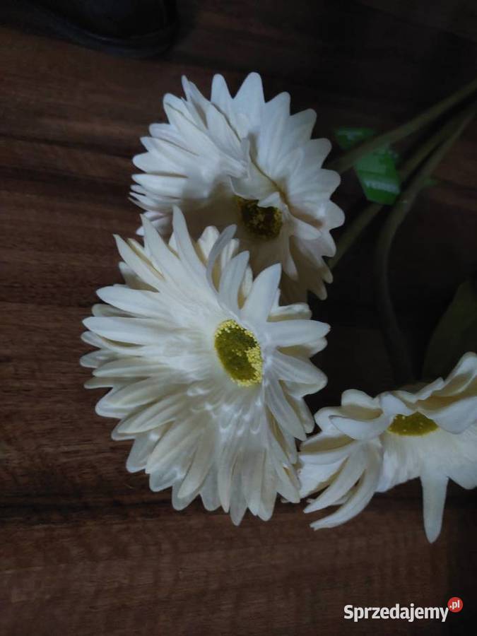 kwiat sztuczny 60 irys tulipan gerbera Nowe Wrocław sprzedam