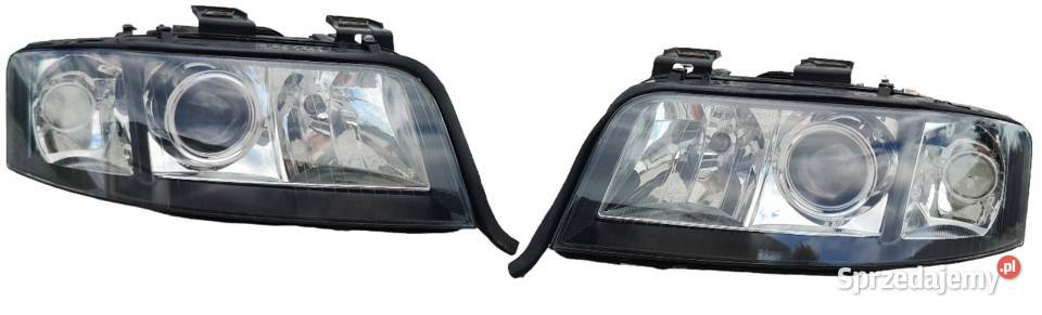 Reflektory bi xenon Audi A6 C5 lift Kielcza sprzedam