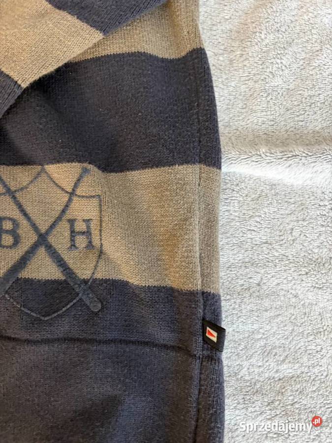 Bluza sweter w paski Blue Harbour MarksSpencer Bez kaptura  Moda i Styl