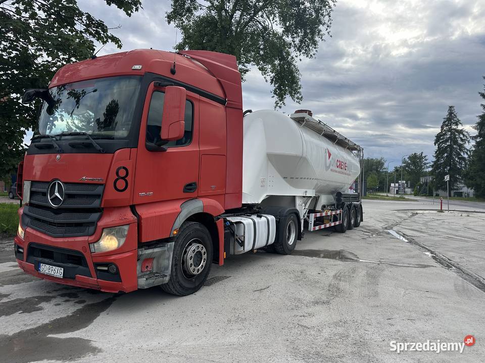 cementonaczepa silos OKAZJA małopolskie Oświęcim sprzedam