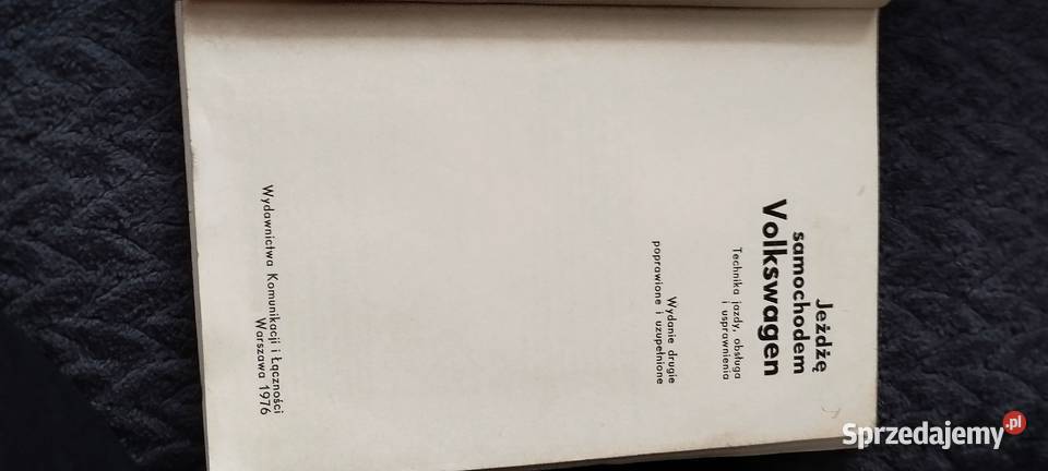 Jeżdżę samochodem volkswagen wydanie drugie Książki i Podręczniki Wolsztyn