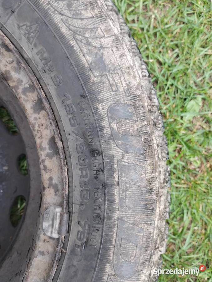 Opony zimowe 13 z felgami opel corsa c Samochodowe lubelskie Zamość
