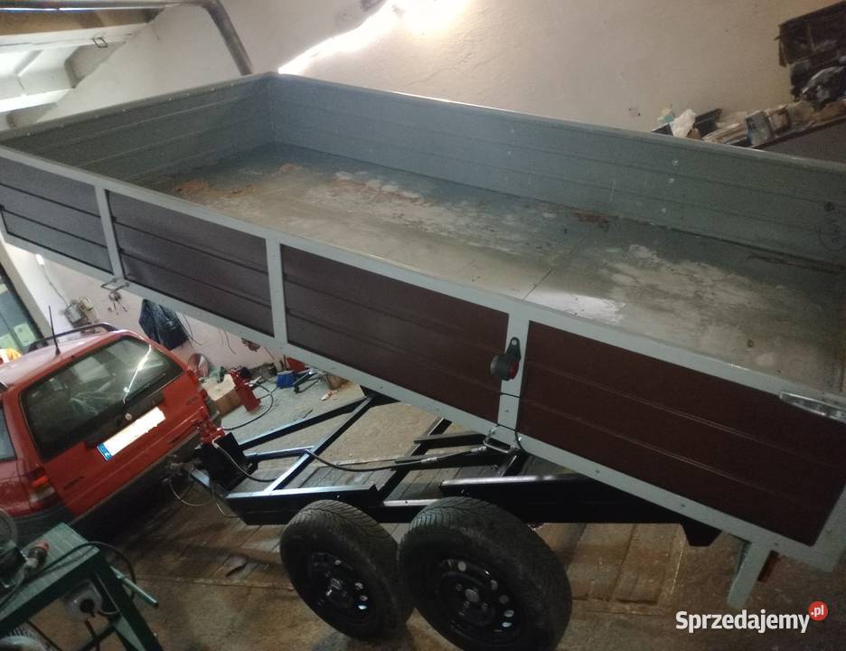 Przyczepa samochodowa przyczepka z kiprem Kraczkowa