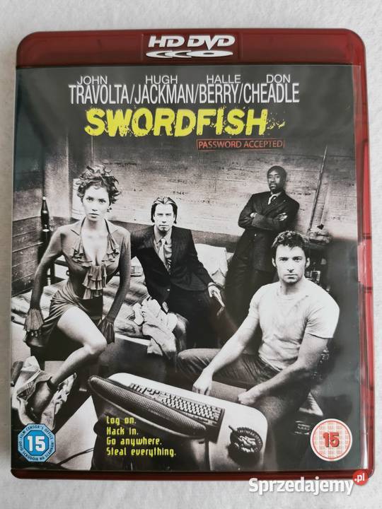 Swordfish Kod Dostępu HDDVD En 2001 John 1 płyta łódzkie Ozorków