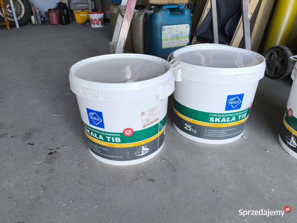 Tynk silikonowo silikatowy Skała Bojszowy