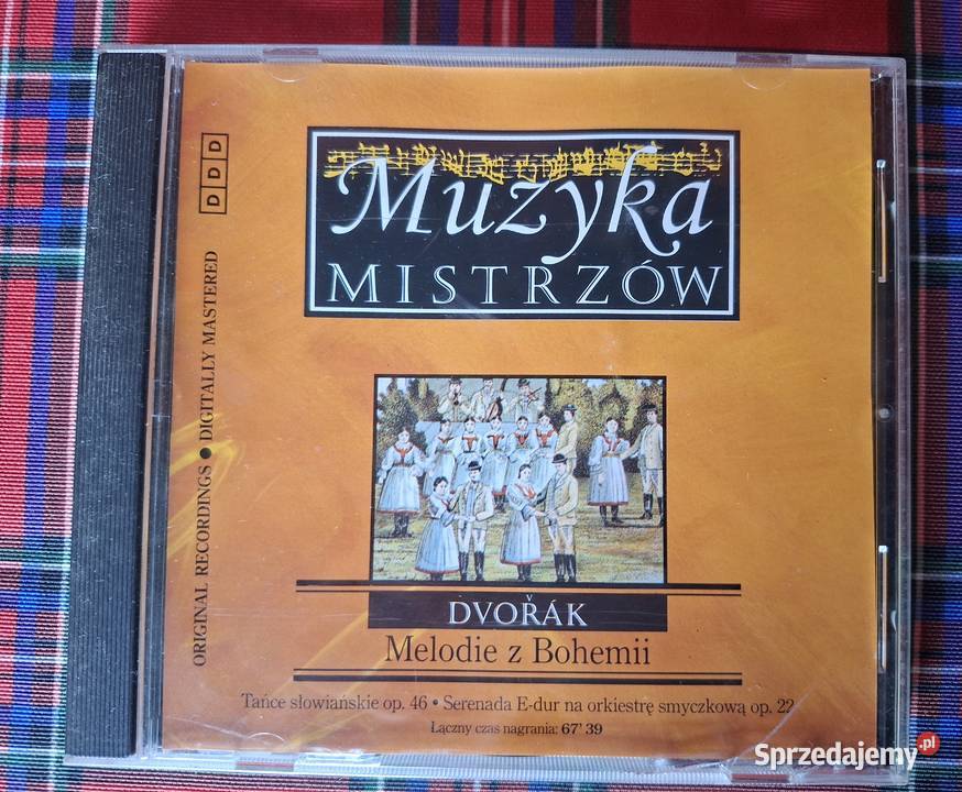 Muzyka mistrzów Dvorak Melodie z Bohemii CD