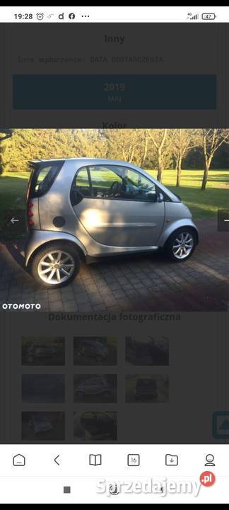 Smart 450 fortwo Salon Polska Warszawa sprzedam