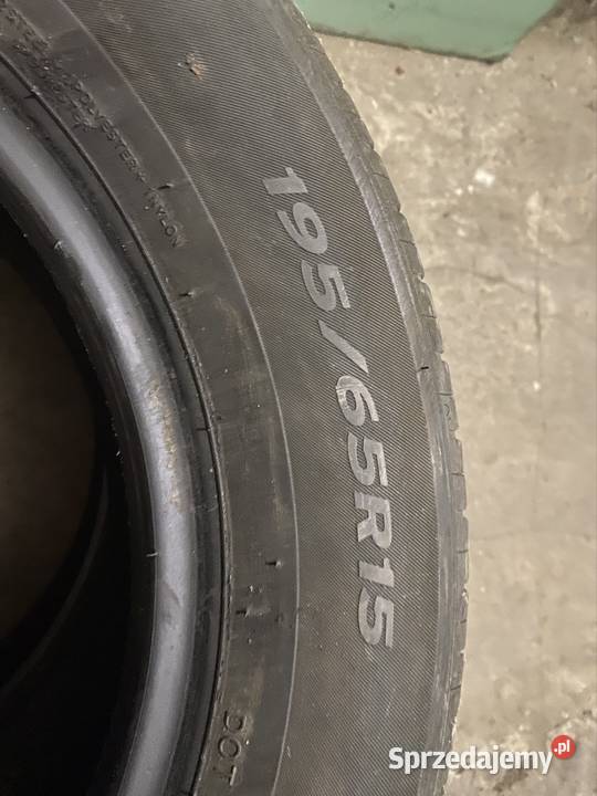 Sprzedam opony letnie R15 65 195 Myszków