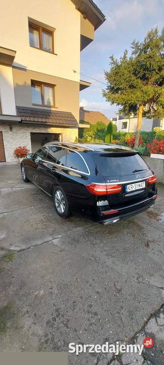 Mercedes E200 d 9GTRONIC Avantgarde 150 2019r automatyczna Samochody osobowe Kraków