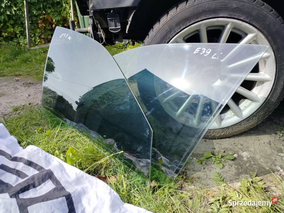 Bmw e39 szyby przód przyciemniane prawa lewa Karoseria Aleksandrów Łódzki sprzedam