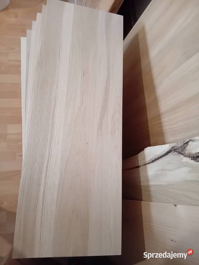 Trepy stopnie drewniane dąb obłogowane Łazy