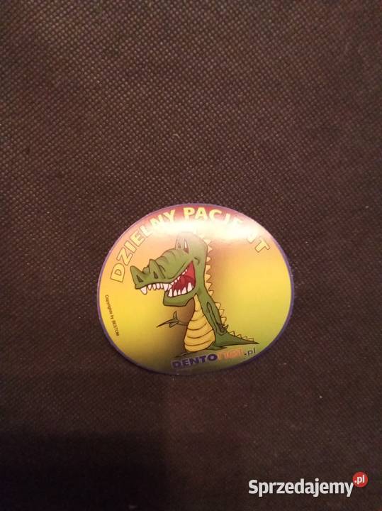 Dzielny pacjent krokodyl Vintage Warszawa