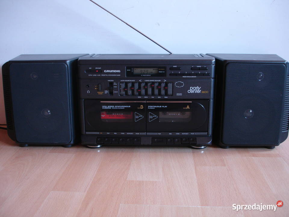 Radiomagnetofon GRUNDIG PARTY CENTER RR2600 Zielona Góra