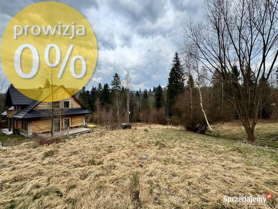 Widokowa działka budowlana w Wiśle 7 arów Sprzedaż