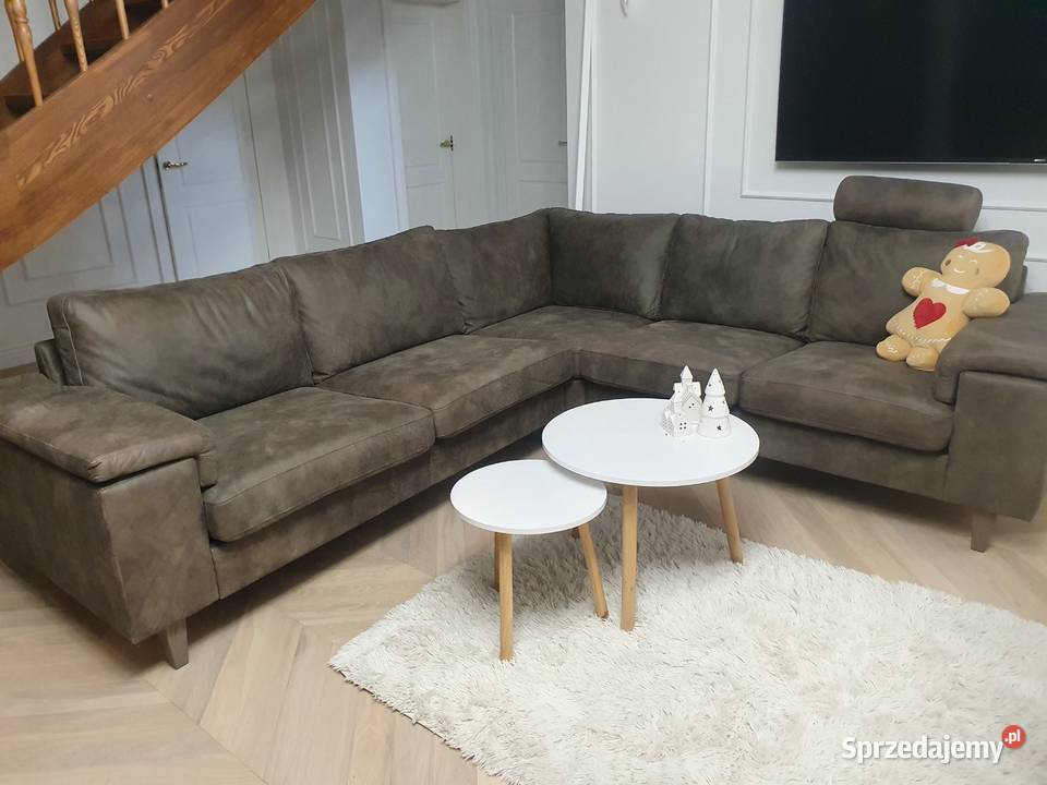 Narożnik sofa kanapa fotel komplet wypoczynkowy