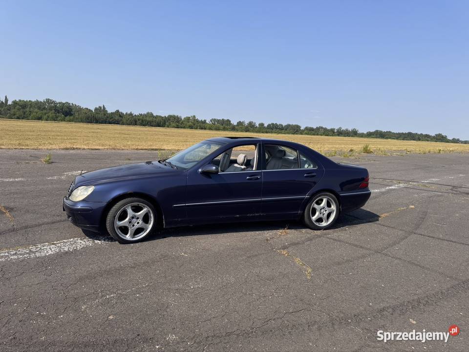 Mercedes s w220 320benzyna gaz kurtyny powietrzne Oleśnica sprzedam