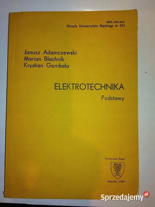 ELEKTROTECHNIKA PODSTAWY ADAMCZEWSKI BLACHNIK Radom