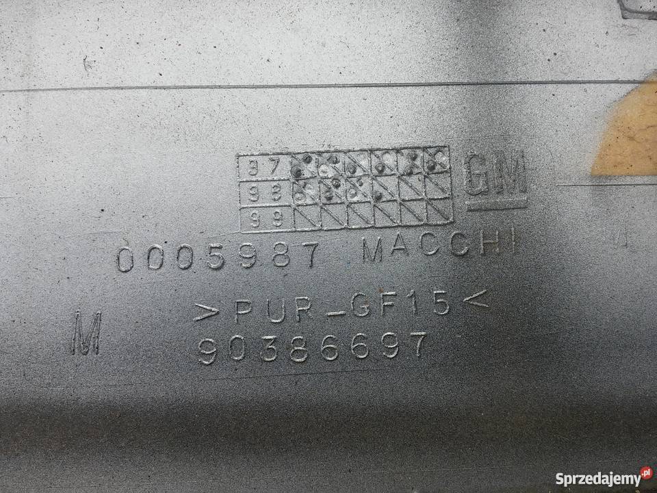 spoiler opel corsa b gsi orginal osobowe Łódź