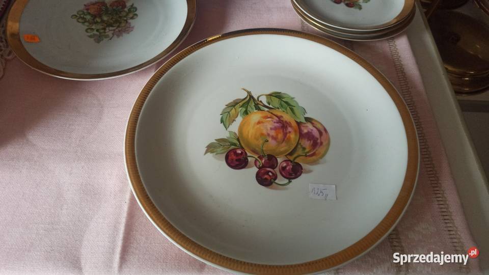 Patera z owocami Bohemia Czechslovakia
Biała Gdańsk