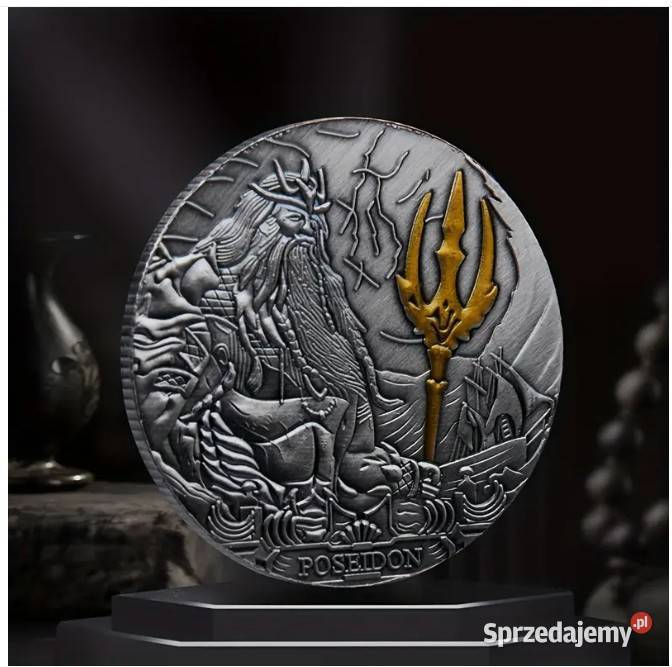 Kolekcjonerski zestaw monet medali z wizerunkami Warszawa