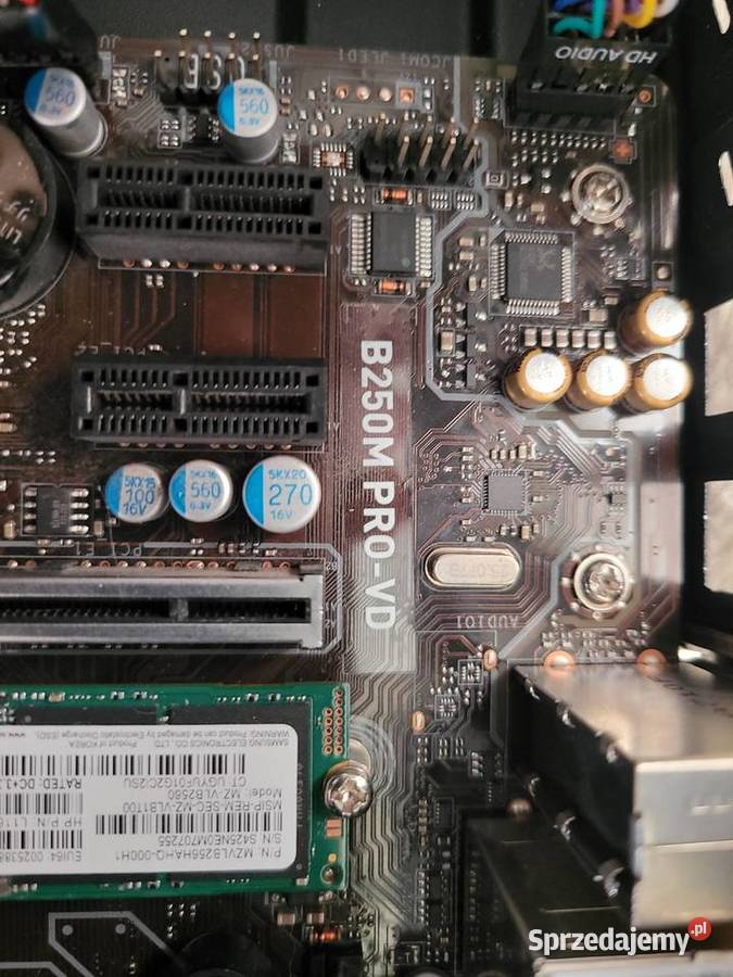 Komputer i5 7500 MSI B250 DDR4 16GB SSD M2 HDD Sandomierz
