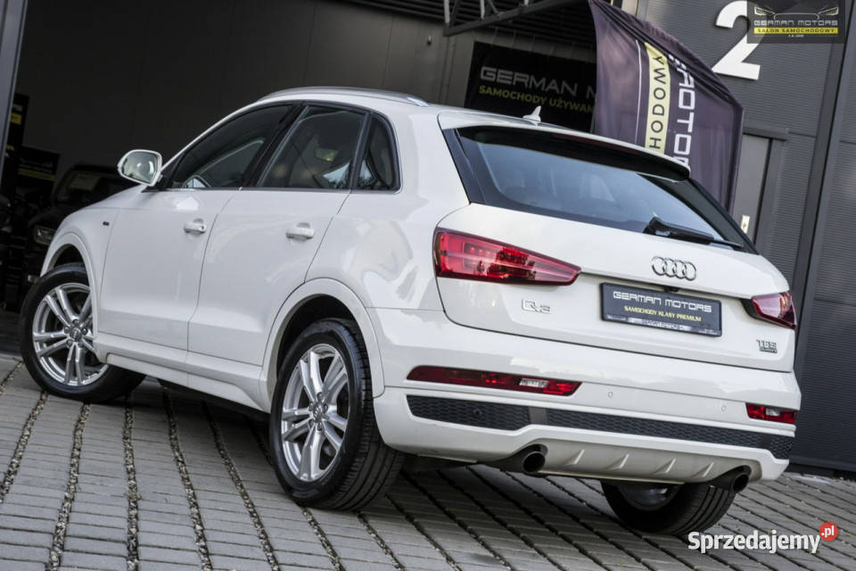 Audi Q3 Led Sline Kamera Bose Quattro Elfotele ASR (kontrola trakcji) Dębogórze