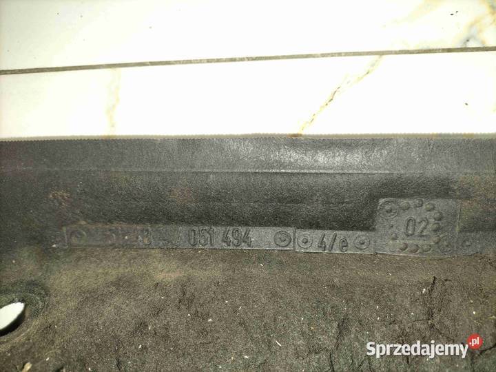 Wygłuszenie przednie silnika BMW E46 stan Mały śląskie Poręba