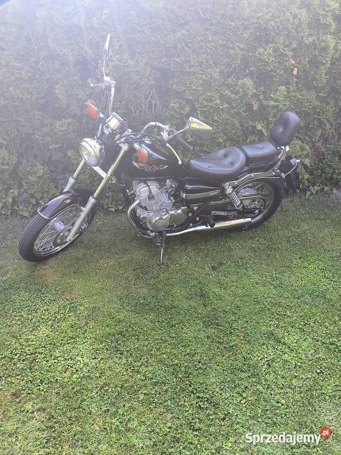 sprzedam honda rebel 125 kat B zadbana ładna sprowadzony Kramsk