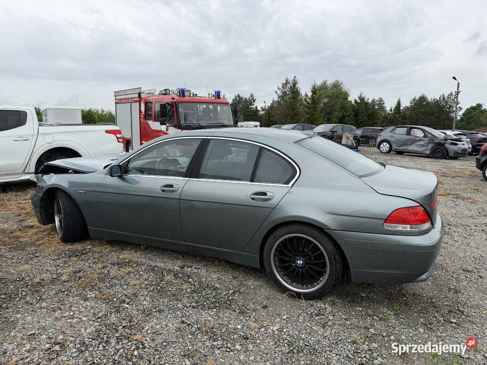 BMW Seria 7 745i 44 V8 2003r 470 Skóra Automat benzyna Prudnik