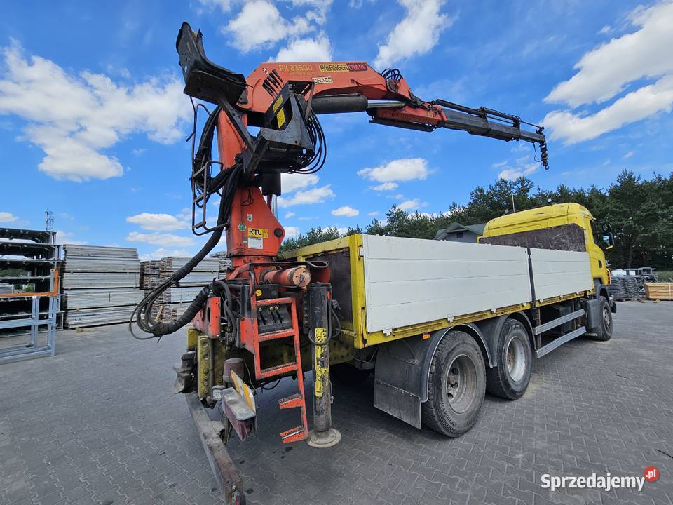 Scania R z HDS 3 osie 6x4 budowlana budowlanka Siedlce