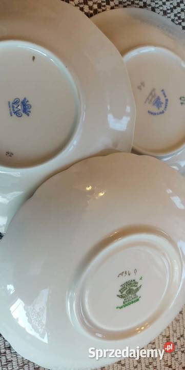 porcelanowe trio zestaw śniadaniowy filiżanka Gorzów Wielkopolski