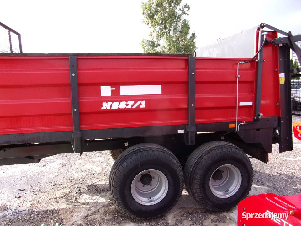 Rozrzutnik obornika N2671 MetalFach 6 ton tandem