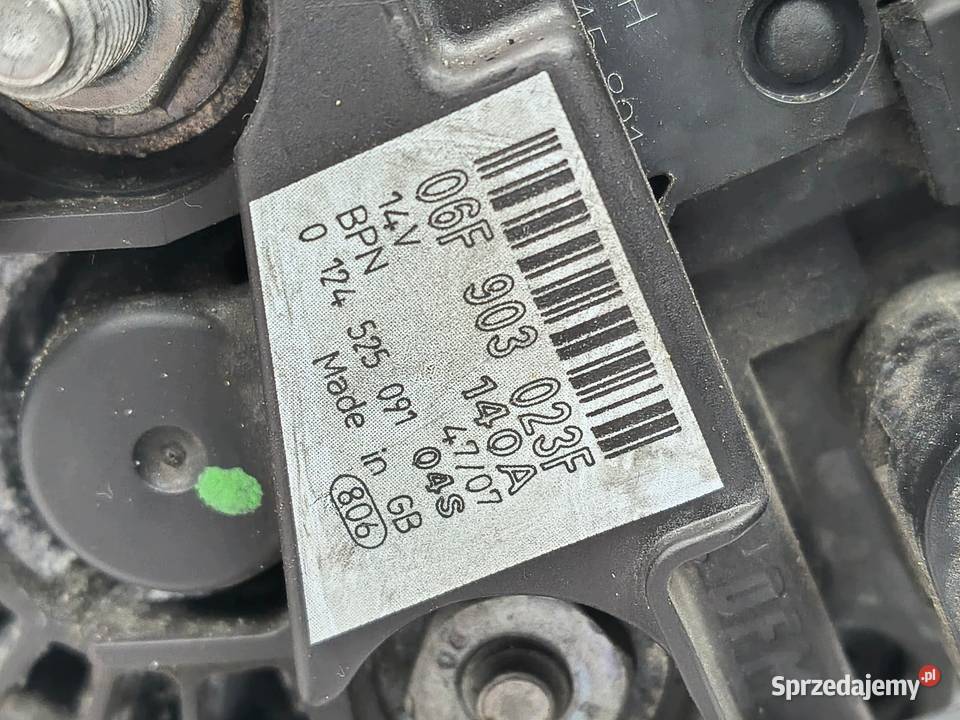 ALTERNATOR Skoda Octavia II Seat Leon 20 TDI Chełm sprzedam