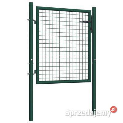 vidaXL Furtka ogrodzeniowa stalowa 100 x 75