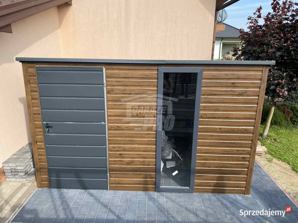 Schowek Domek Ogrodowy 3x2m drzwi okno dach Szczecin