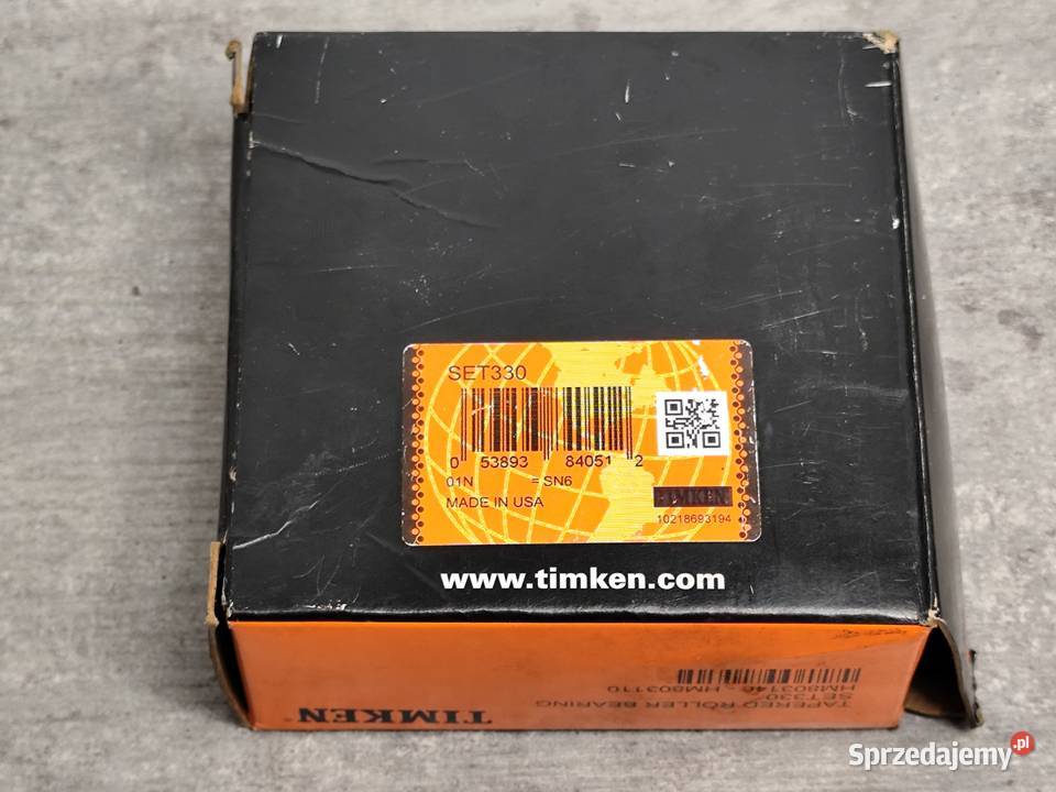 Łożysko koła TIMKEN SET330 41275x889x30162mm podlaskie Kalinówka Kościelna sprzedam