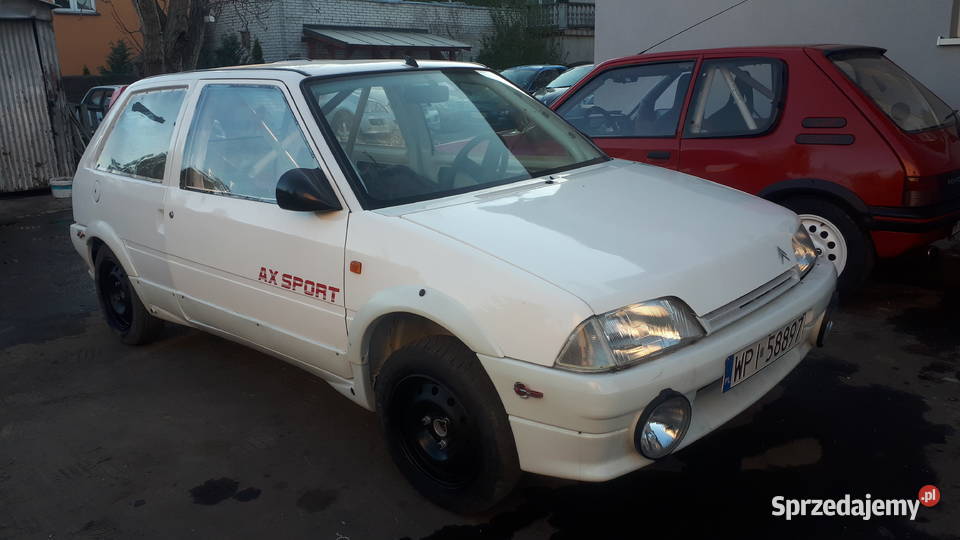 Sprzedam citroen ax sport 1300i gazniki kkatka Motoryzacja