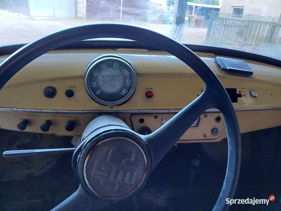 Syrena 105 lux z 1980 roku do renowacji manualna wielkopolskie Ostrów Wielkopolski