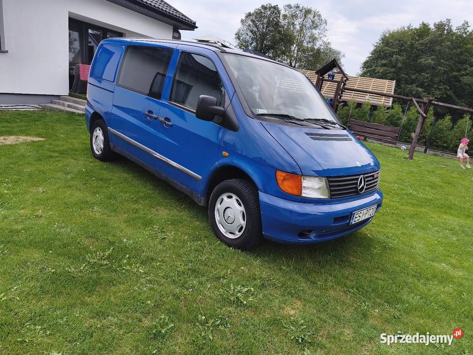 MERCEDES BENZ VITO 5 OSOBOWY KLIMA 22CDI 120 nieuszkodzony Mercedes-Benz łódzkie Bartochów
