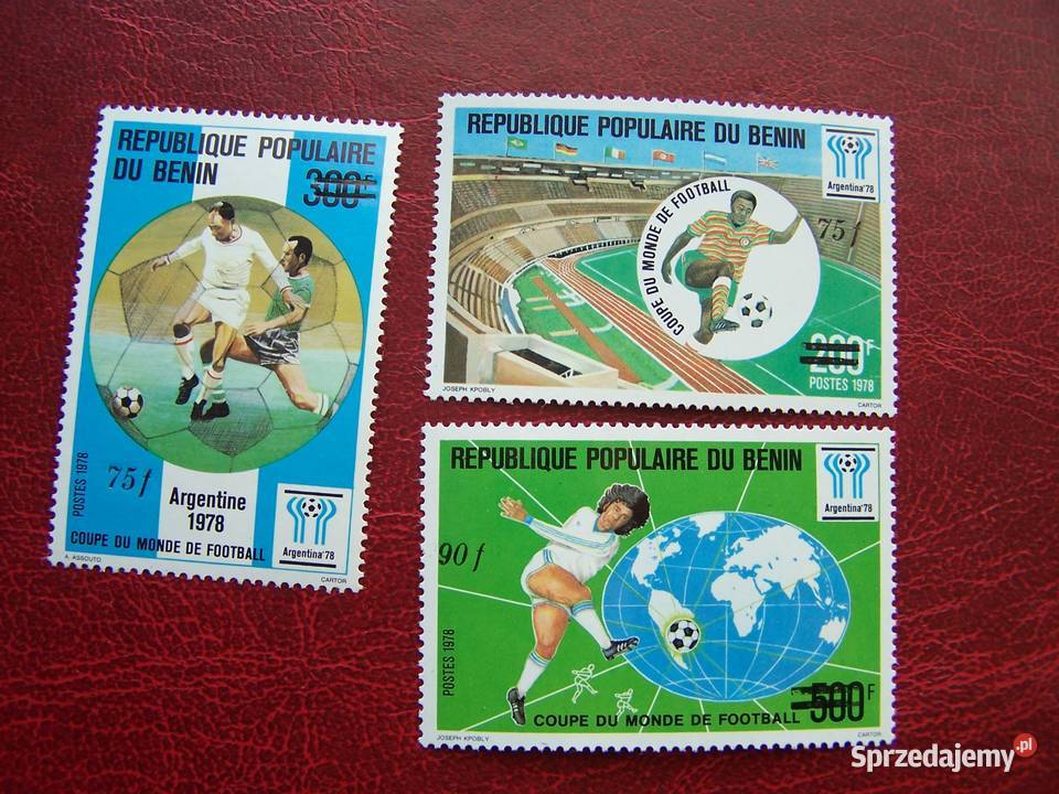 Benin 1978 MNH Mi 1324 Sport Piłka nożna MŚ śląskie Tychy