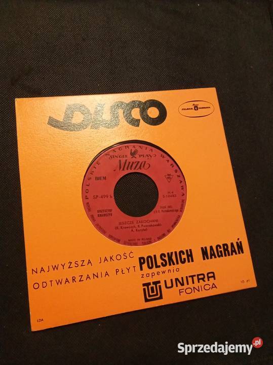 Krzysztof Krawczyk nie żałuj róż gdy płonie las płyta winylowa Warszawa
