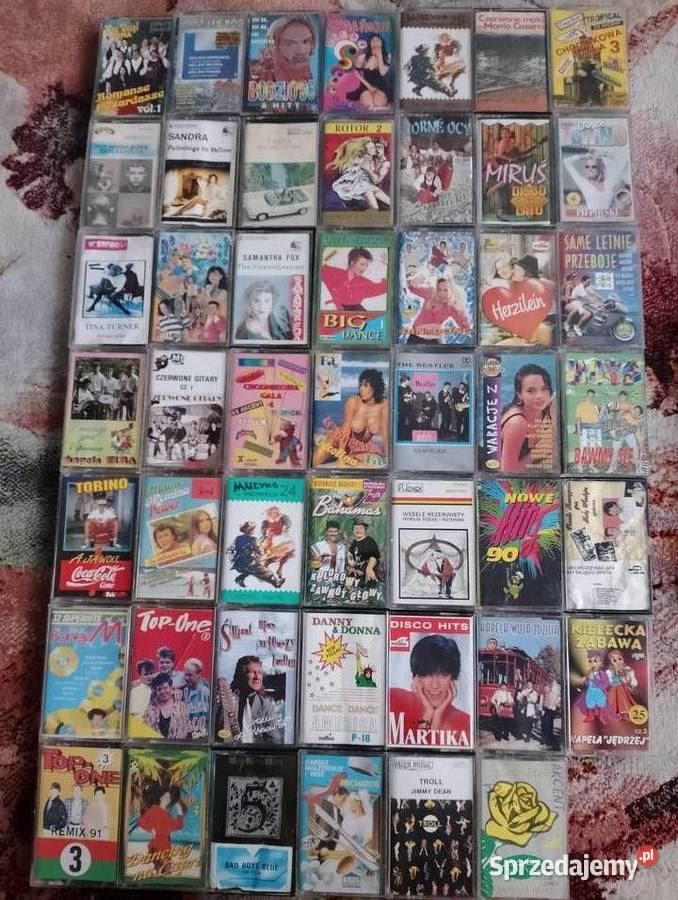 Kasety disco polo różne 41 dolnośląskie Wrocław sprzedam