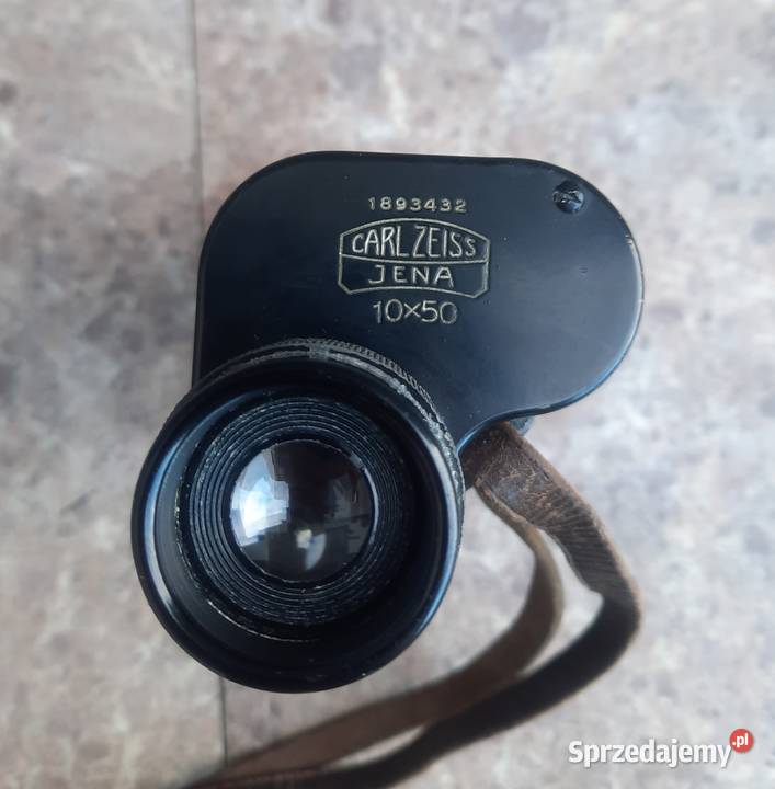 Stary monokular Carl Zeiss Jena 10x50 futerał pomorskie Tczew